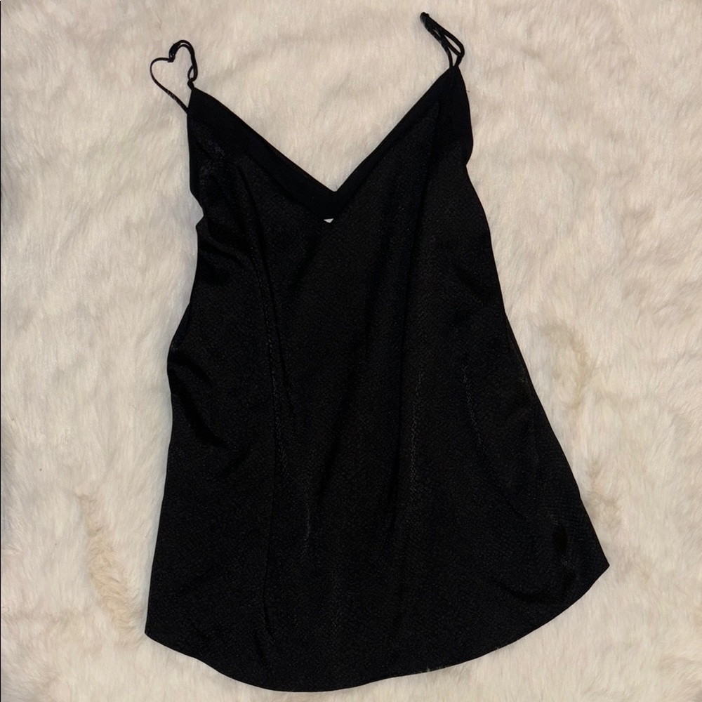 Elegant Snake Skin Black Calvin Klein Women's Tank Top